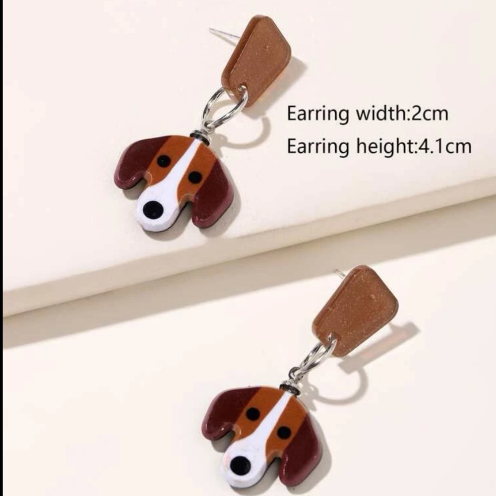 Dog Earrings - Picture 2 of 4